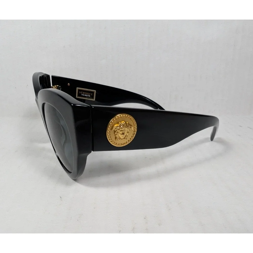 Authentic Versace Sunglasses MISSING SCREW READ‎ In Box VE4353 GB1/87